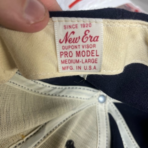 Notre Dame University New Era Embroidered 60’s 70’s Hat Snapback Vintage Grandpa - Picture 5 of 5